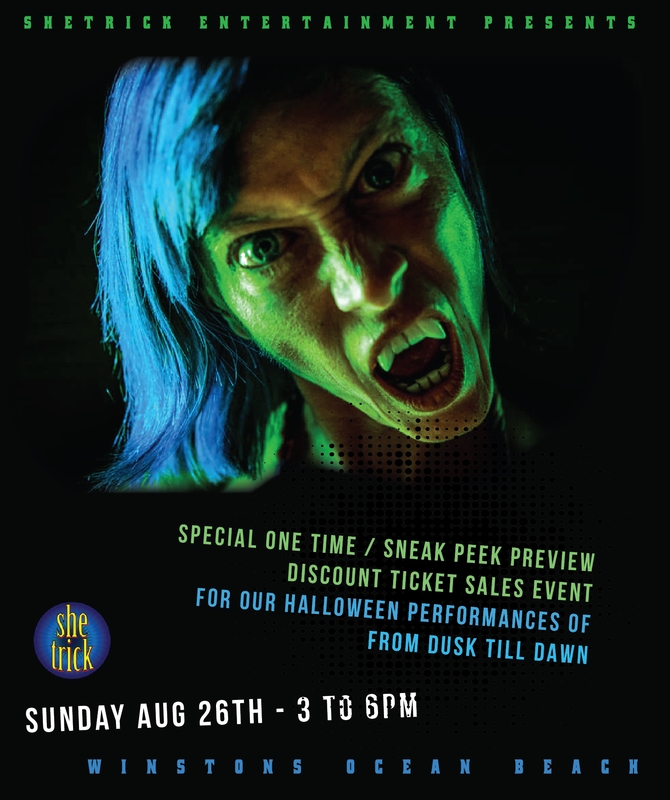 SheTrick Ticket Event! SheTrick Ticket Event!